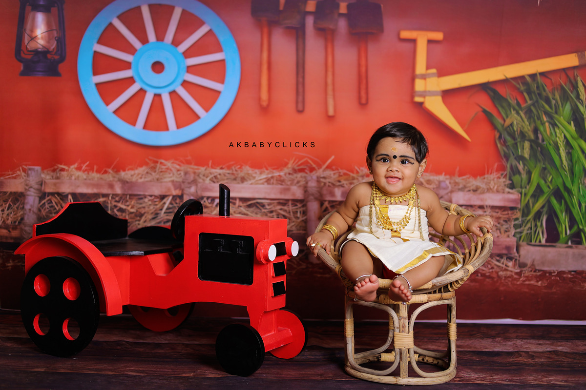 Birthday Photography in Coimbatore: Capturing Baby's First Milestones 