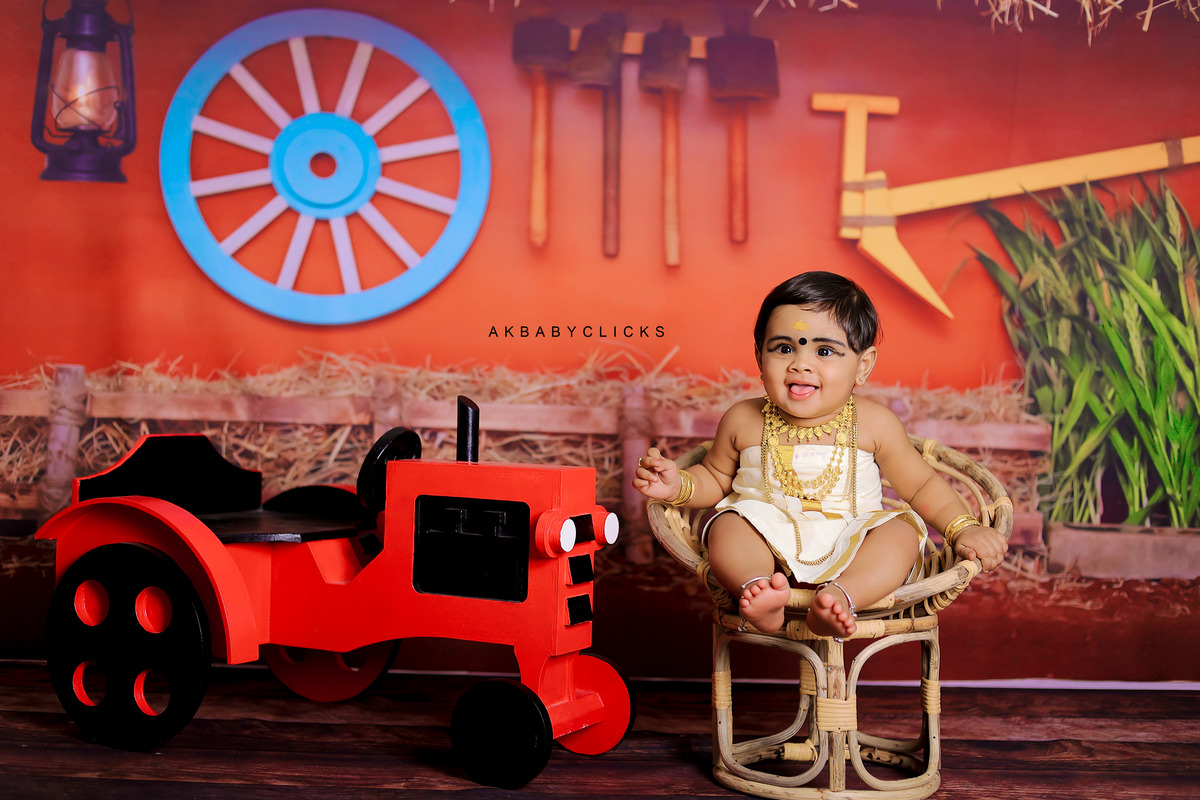 Birthday Photography in Coimbatore: Capturing Baby's First Milestones 