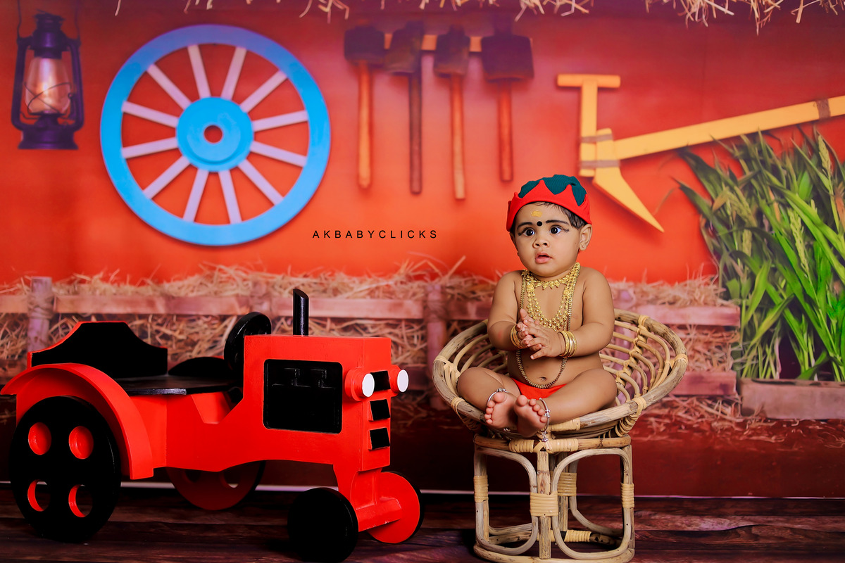 Birthday Photography in Coimbatore: Capturing Baby's First Milestones 