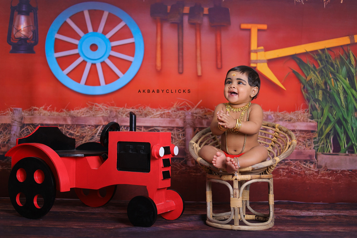 Birthday Photography in Coimbatore: Capturing Baby's First Milestones 