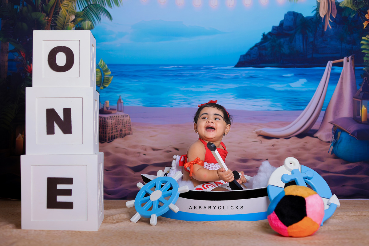 Birthday Photography in Coimbatore: Capturing Baby's First Milestones 