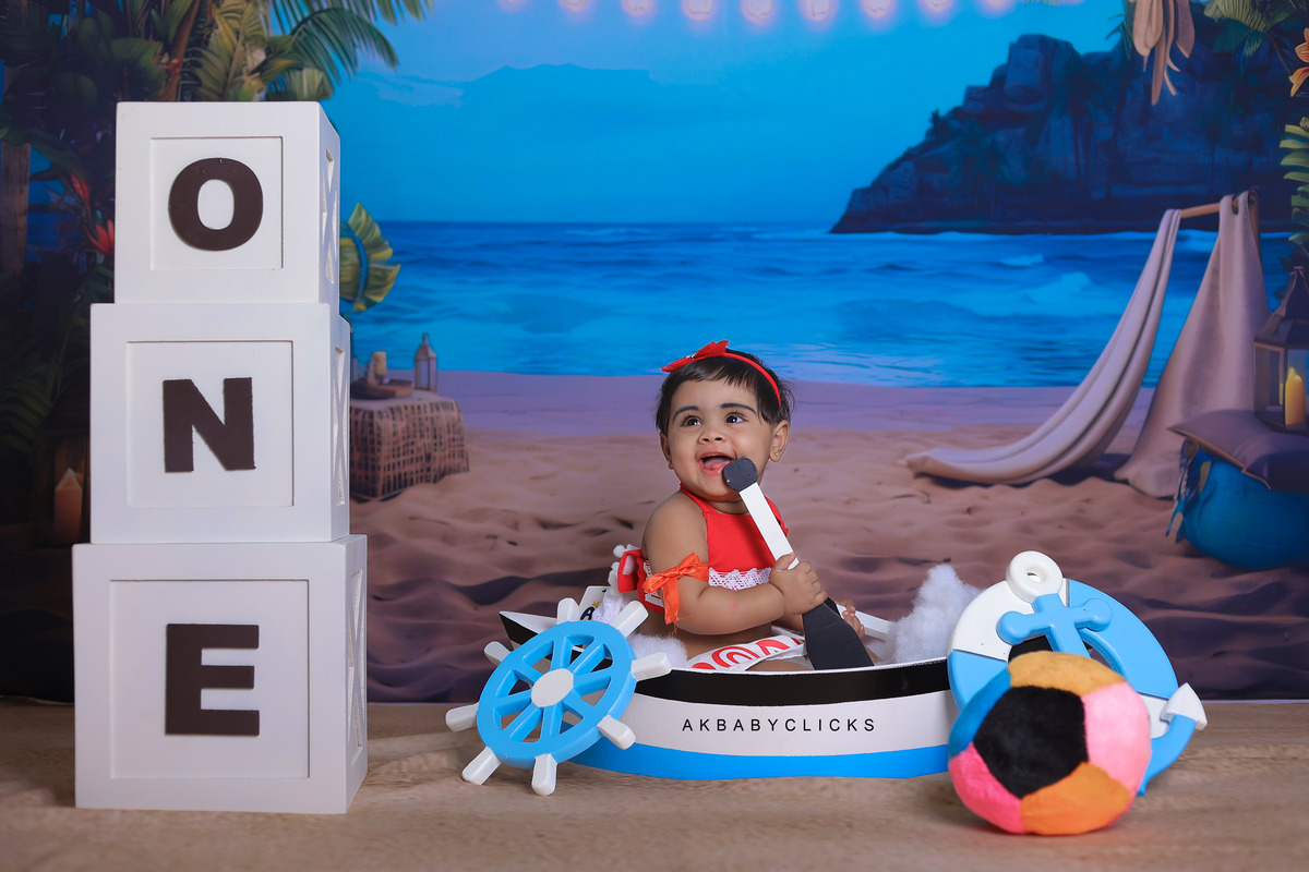 Birthday Photography in Coimbatore: Capturing Baby's First Milestones 