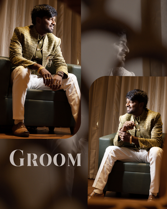 Wedding Reception Photoshoot - AK Photography Captures Karunya Kalaiselvan's Beautiful Reception at GP Galaxy