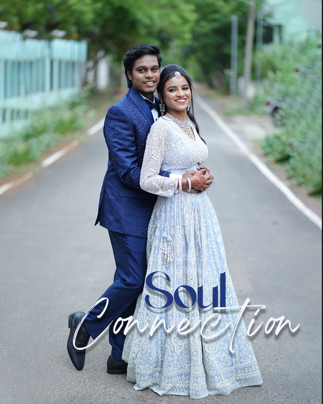Wedding Reception Photoshoot: Architha & Prathish's Magical Evening