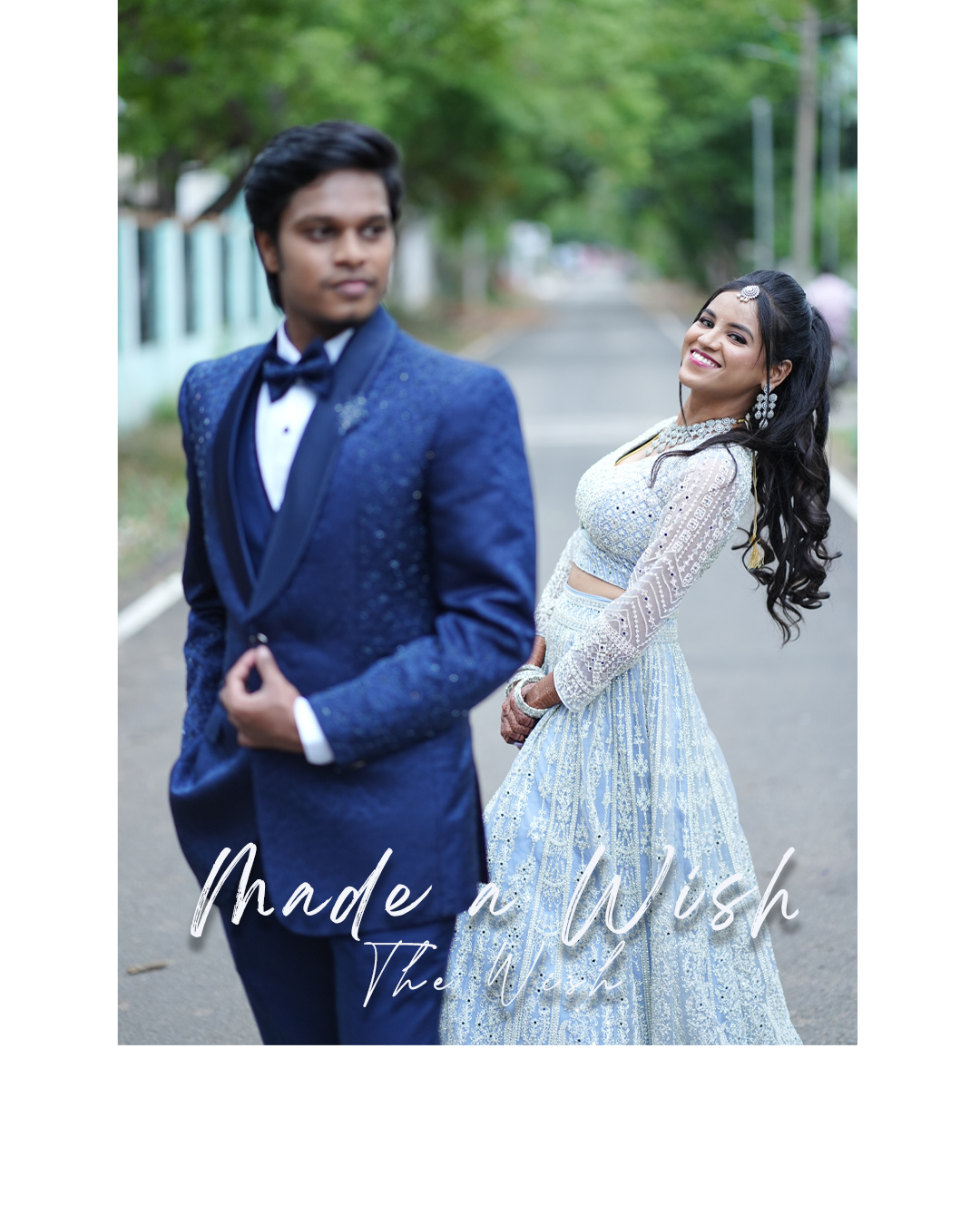 Wedding Reception Photoshoot: Architha & Prathish's Magical Evening