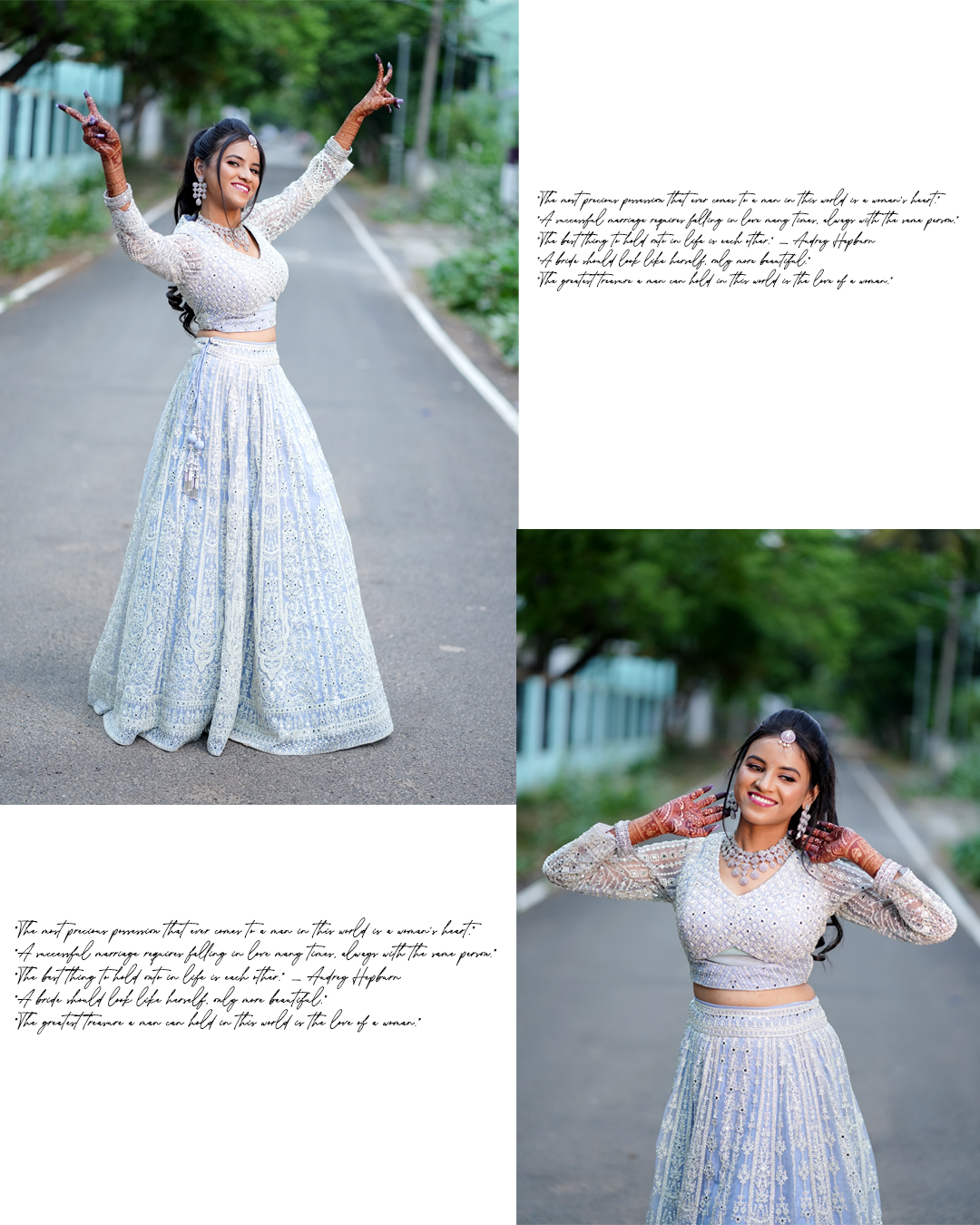 Wedding Reception Photoshoot: Architha & Prathish's Magical Evening