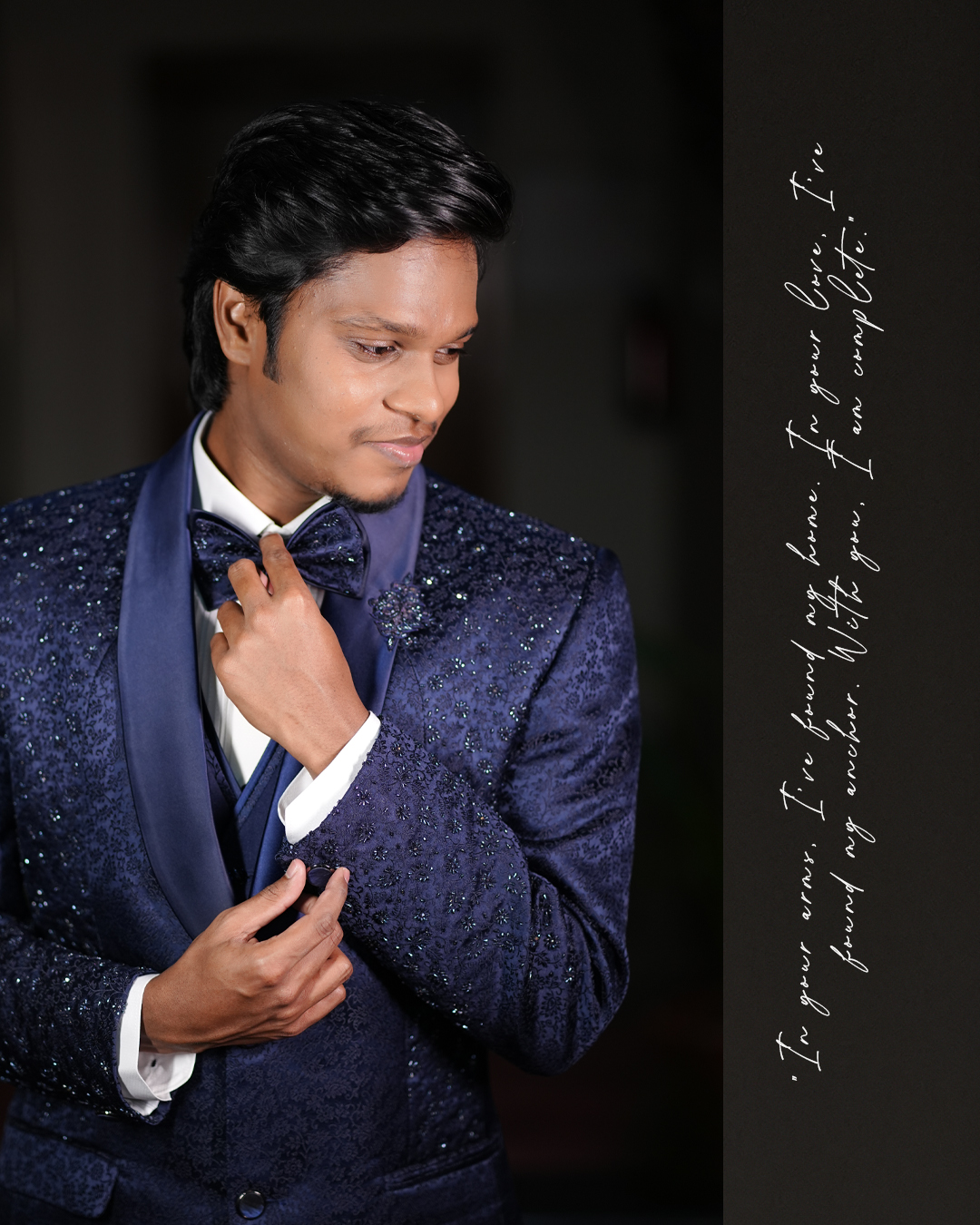 Wedding Reception Photoshoot: Architha & Prathish's Magical Evening