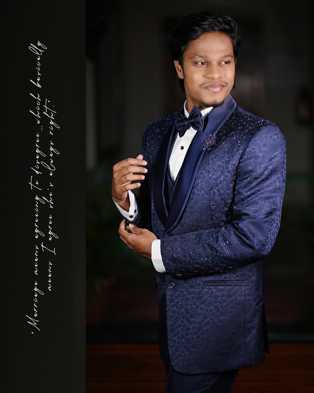 Wedding Reception Photoshoot: Architha & Prathish's Magical Evening