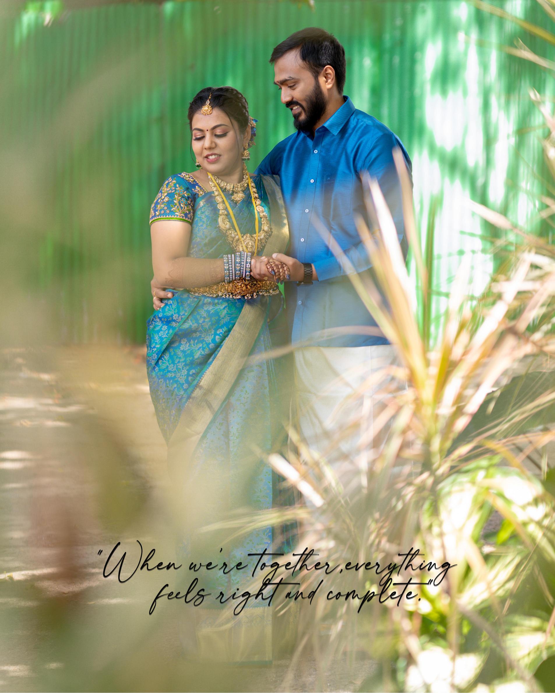 Engagement Photoshoot of Aishvarya & Aadhithya in Coimbatore AK Photography Tamil Nadu