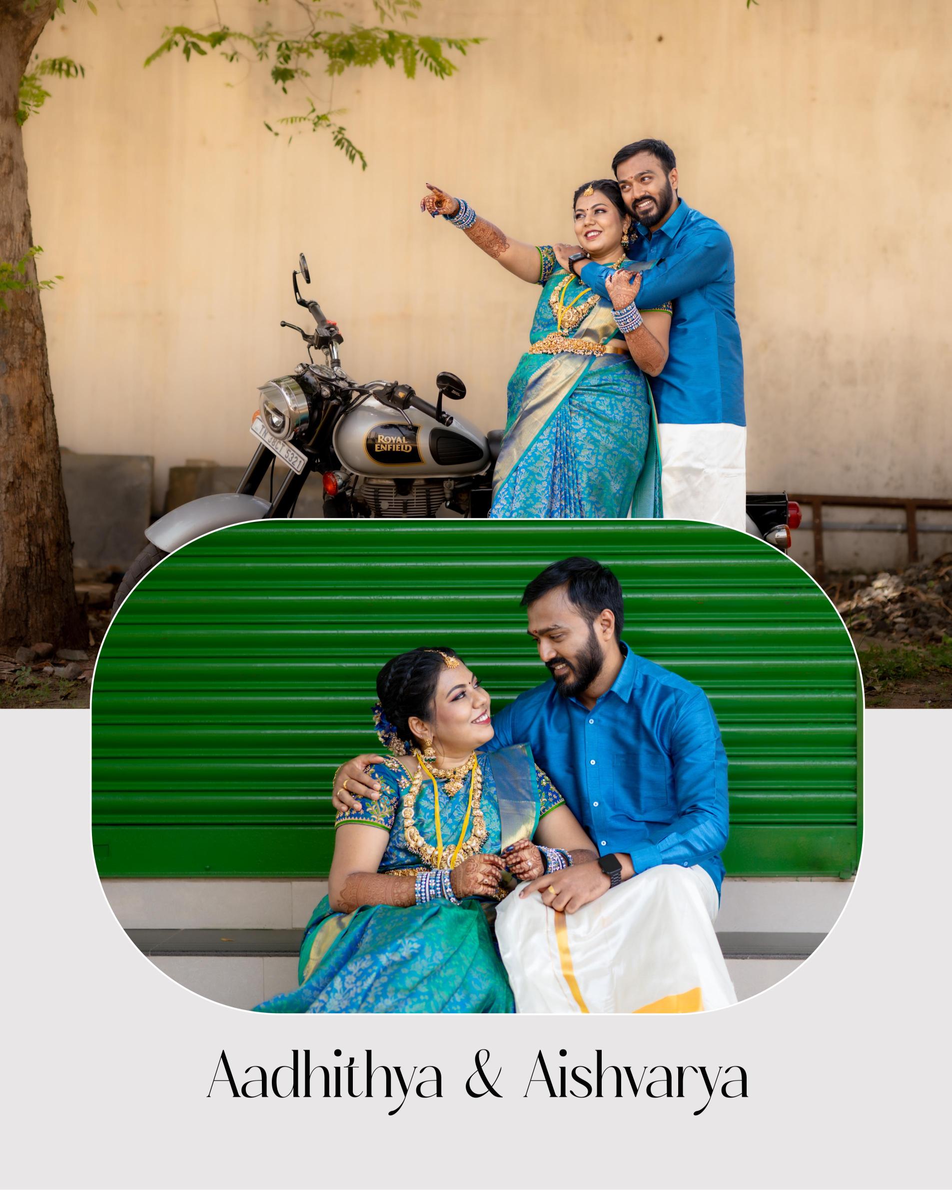 Engagement Photoshoot of Aishvarya & Aadhithya in Coimbatore AK Photography Tamil Nadu