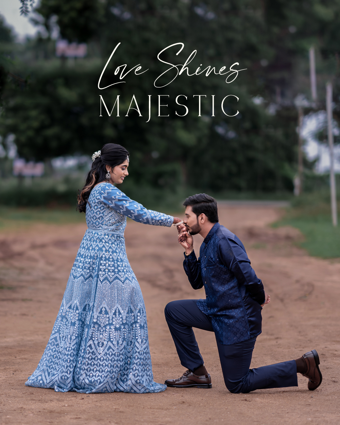 Wedding Reception Photoshoot Dharapuram: Naveenkumar & Janani's Grand Celebration at Siva Selvi Mahal - golden hour portrait (5) by AK Photography Coimbatore
