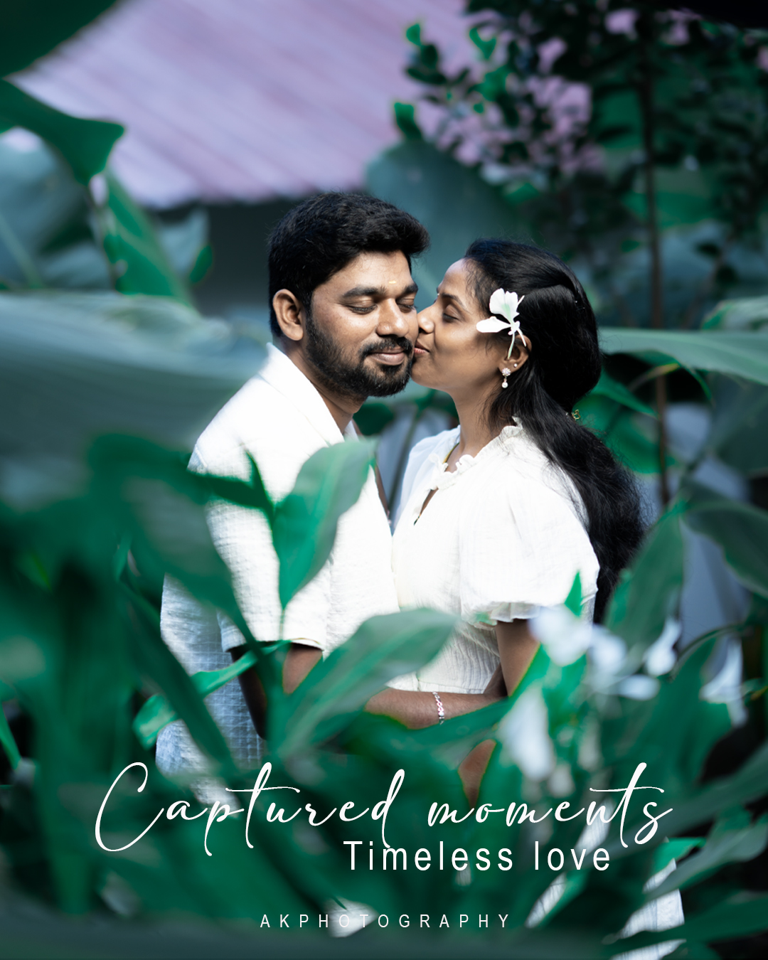 Post Wedding Photoshoot of Dr. Naveen & Dr. Keerthana at Yercaud - couple portrait (12) by AK Photography Coimbatore