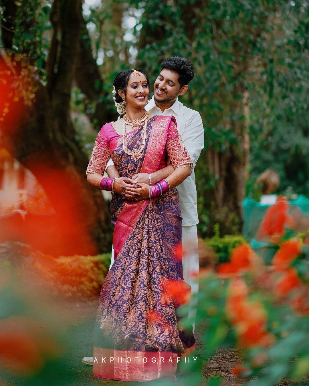 Engagement Photoshoot Ooty - Nandhini & Vignesh - - couple portrait (12) by AK Photography Coimbatore