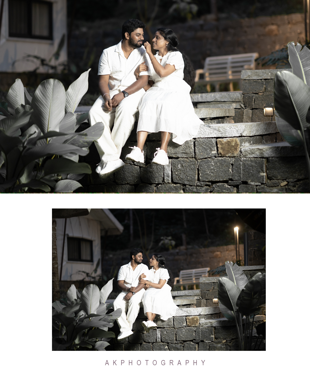 Post Wedding Photoshoot of Dr. Naveen & Dr. Keerthana at Yercaud - scenic outdoor backdrop (9) by AK Photography Coimbatore