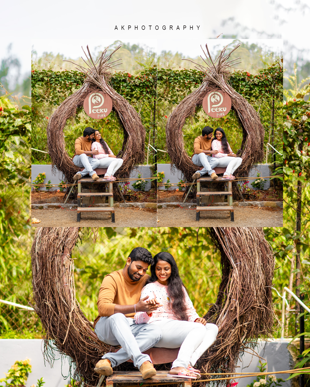 Post Wedding Photoshoot of Dr. Naveen & Dr. Keerthana at Yercaud - sacred ritual photo (4) by AK Photography Coimbatore