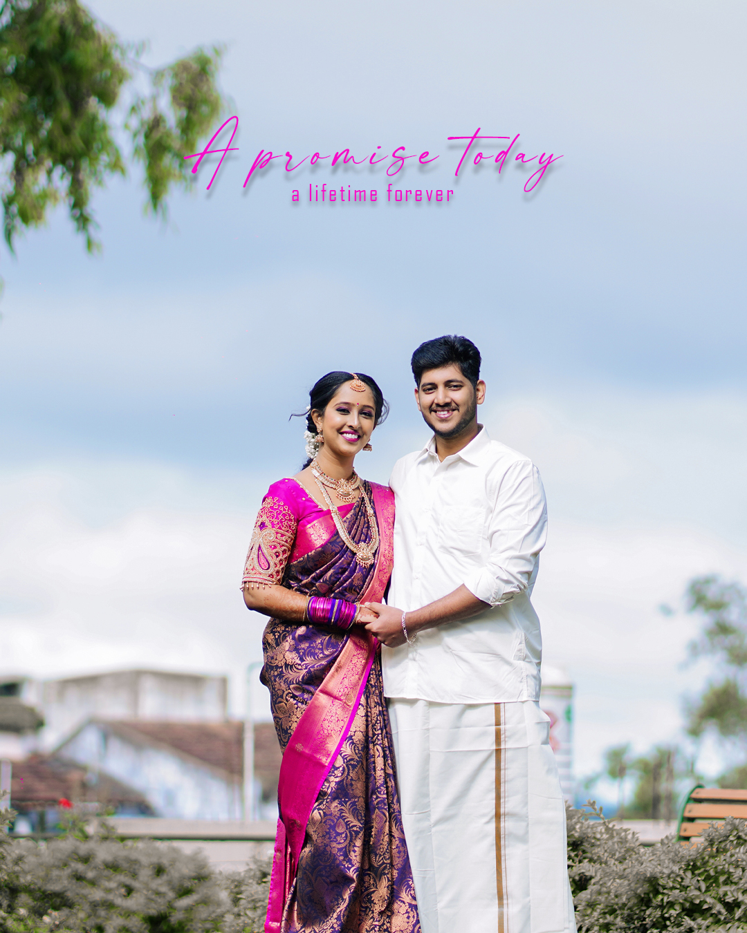 Engagement Photoshoot Ooty - Nandhini & Vignesh - - scenic outdoor backdrop (19) by AK Photography Coimbatore