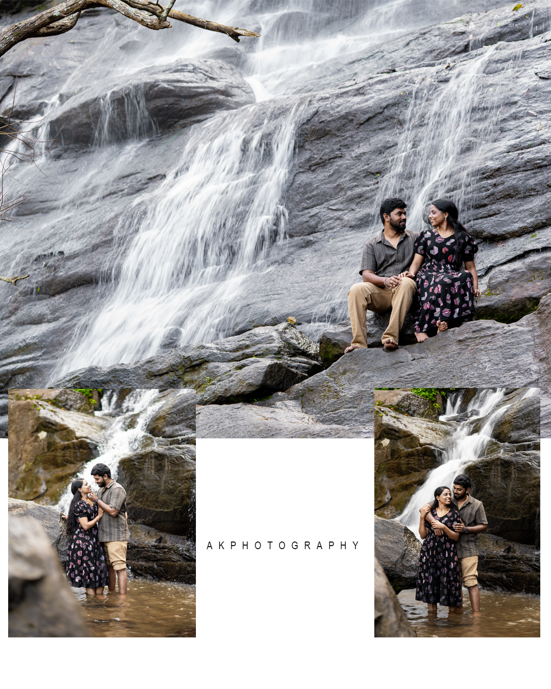 Post Wedding Photoshoot of Dr. Naveen & Dr. Keerthana at Yercaud - candid moment (1) by AK Photography Coimbatore