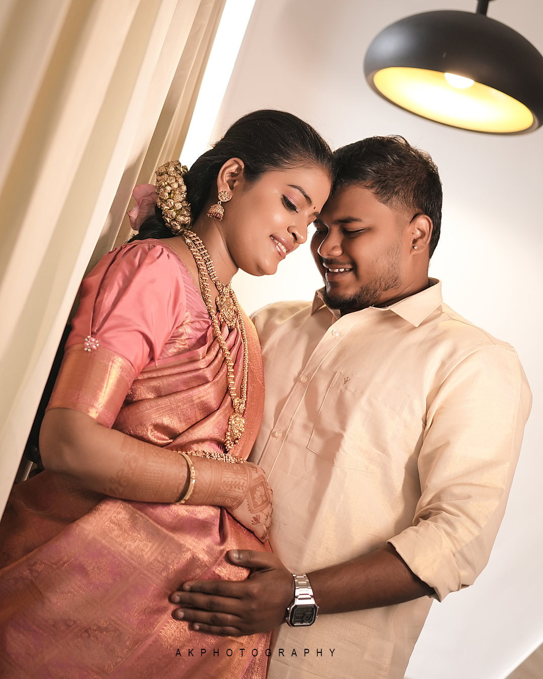 Baby Shower Photoshoot for Muralidharan Janani  - Coimbatore - family celebration moment (6) by AK Photography Coimbatore