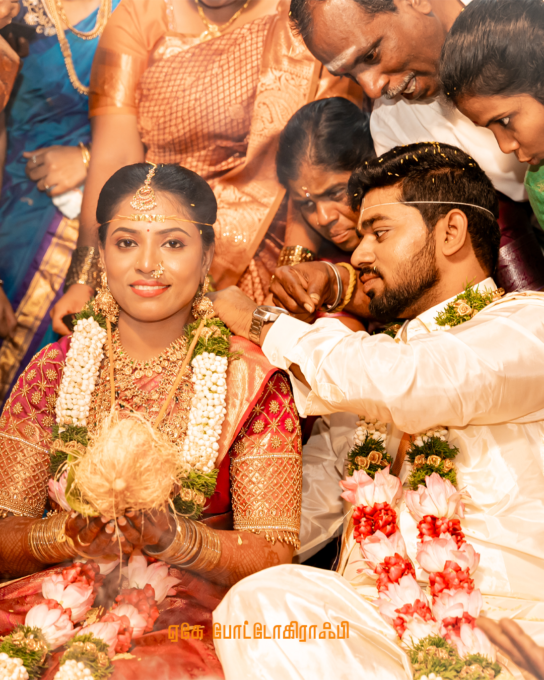 Wedding Photoshoot Dr. Naveen & Dr. Keerthana Dharmapuri - traditional ceremony detail (3) by AK Photography Coimbatore