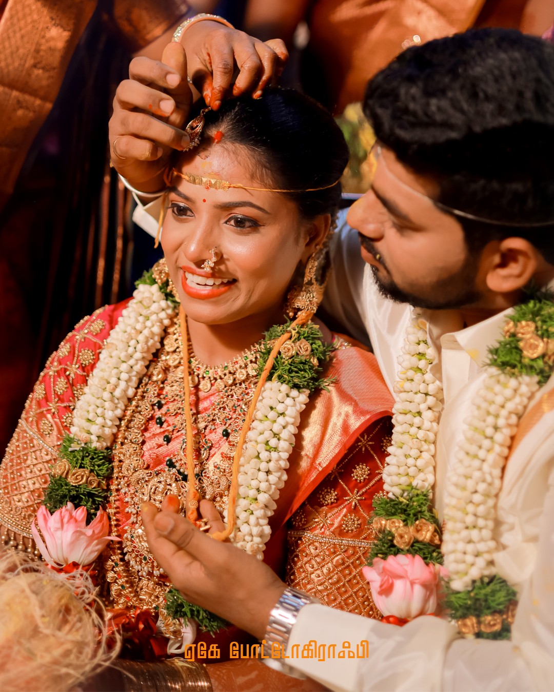 Wedding Photoshoot Dr. Naveen & Dr. Keerthana Dharmapuri - sacred ritual photo (4) by AK Photography Coimbatore