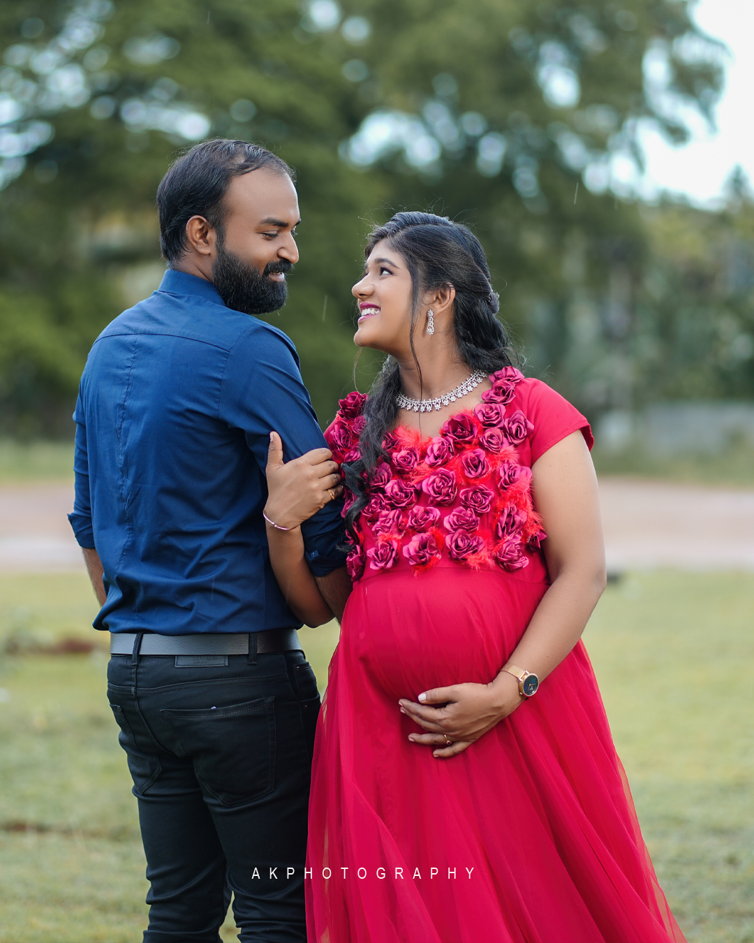 Maternity Photoshoot Coimbatore - Pavithra - - traditional ceremony detail (3) by AK Photography Coimbatore
