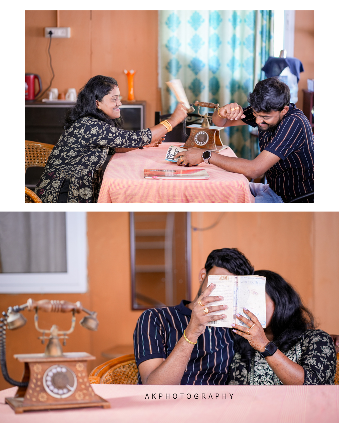 Post Wedding Photoshoot at Camp Splendour: Selva & Nivetha's Romantic Love Story - sacred ritual photo (4) by AK Photography Coimbatore