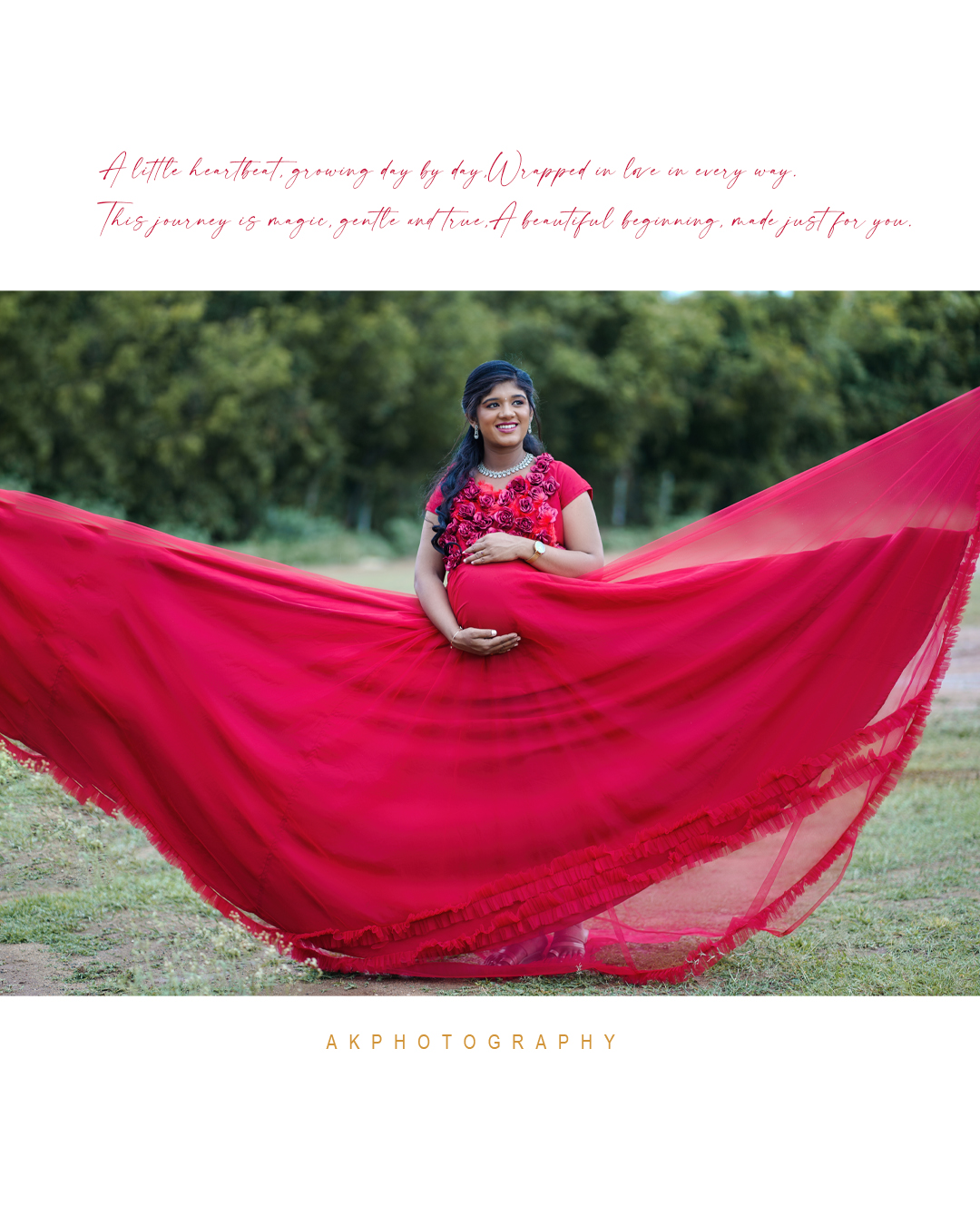 Maternity Photoshoot Coimbatore - Pavithra - - golden hour portrait (5) by AK Photography Coimbatore