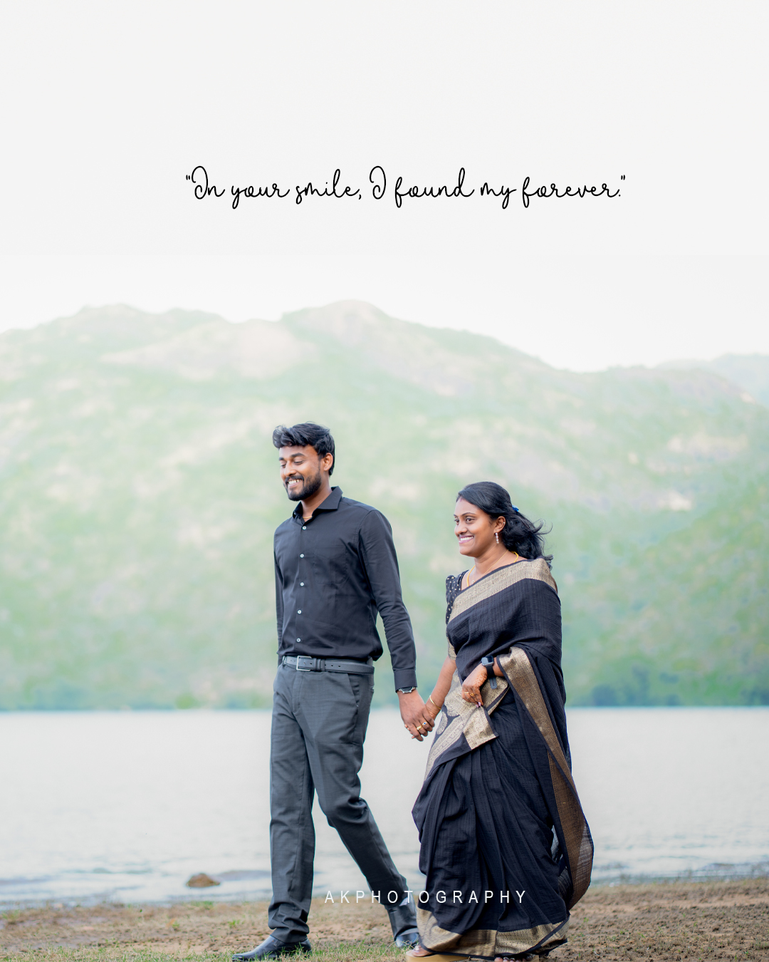 Post Wedding Photoshoot at Camp Splendour: Selva & Nivetha's Romantic Love Story - artistic portraiture (7) by AK Photography Coimbatore