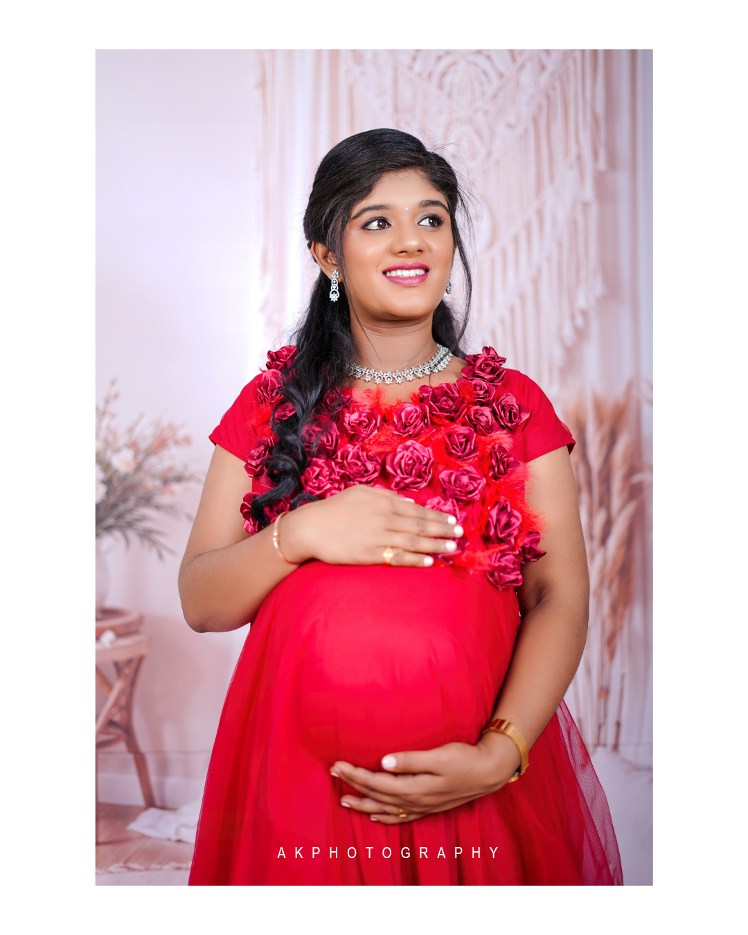 Maternity Photoshoot Coimbatore - Pavithra - - couple portrait (12) by AK Photography Coimbatore
