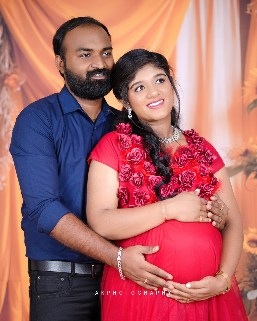 Maternity Photoshoot Coimbatore - Pavithra - - sacred ritual photo (14) by AK Photography Coimbatore