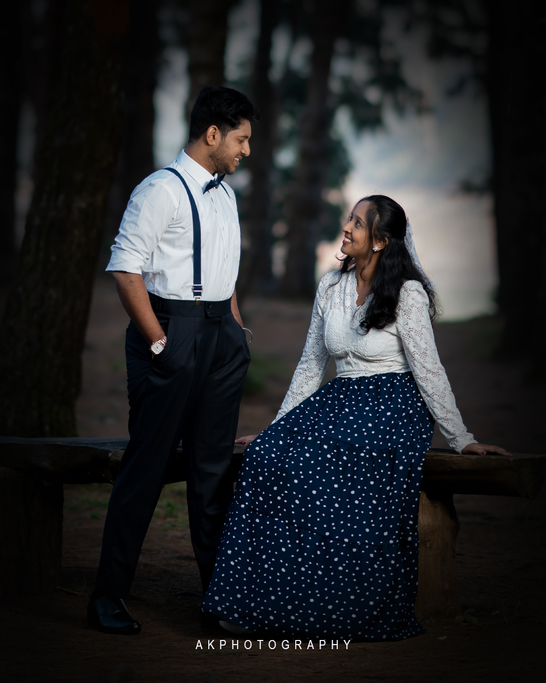 Pre Wedding Photoshoot OOTY - Nandhini & Vignesh - - candid moment (1) by AK Photography Coimbatore