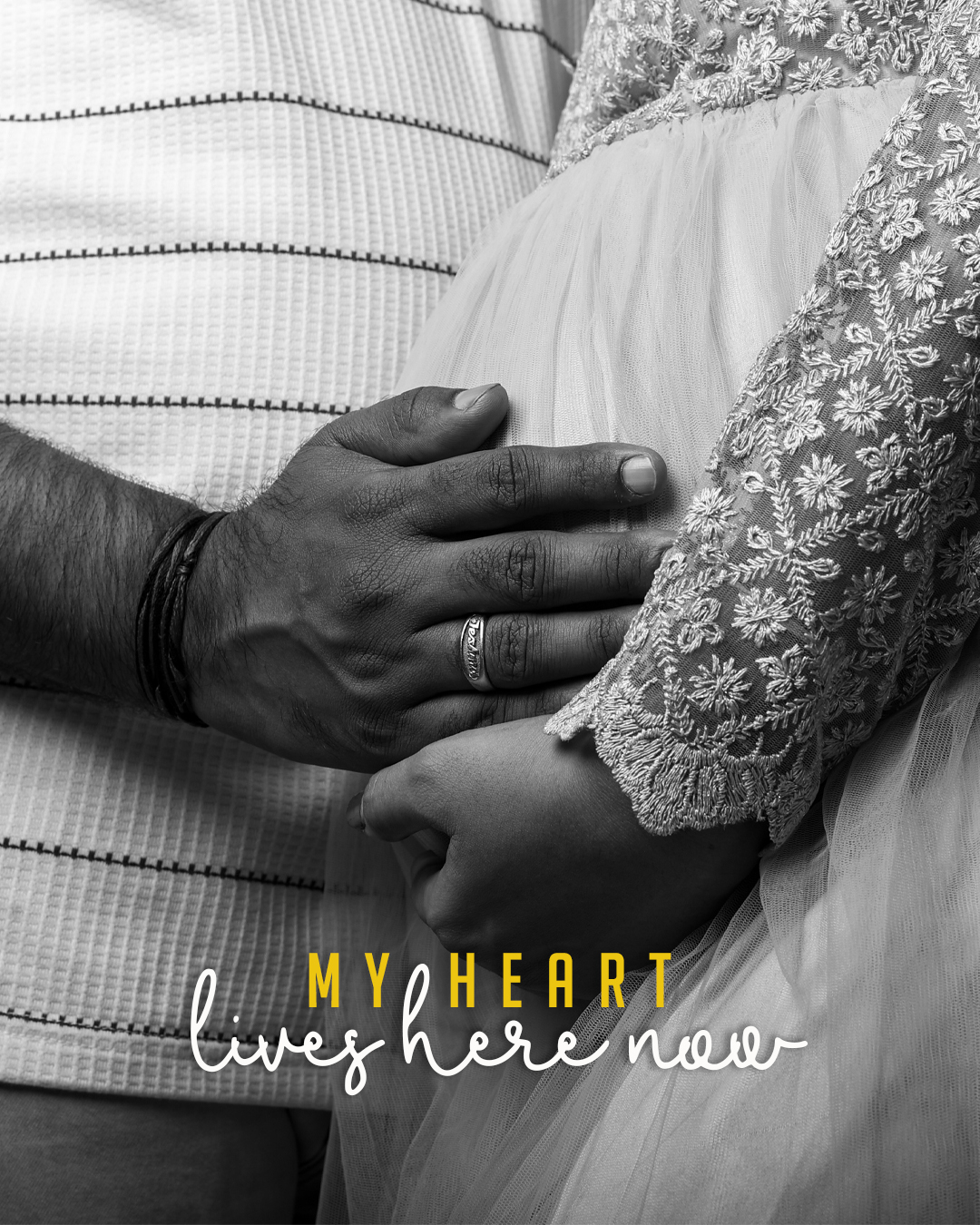 Maternity Photoshoot of Viswesh & Jeshma at Vedapatty - AK Baby Clicks - couple portrait (2) by AK Photography Coimbatore