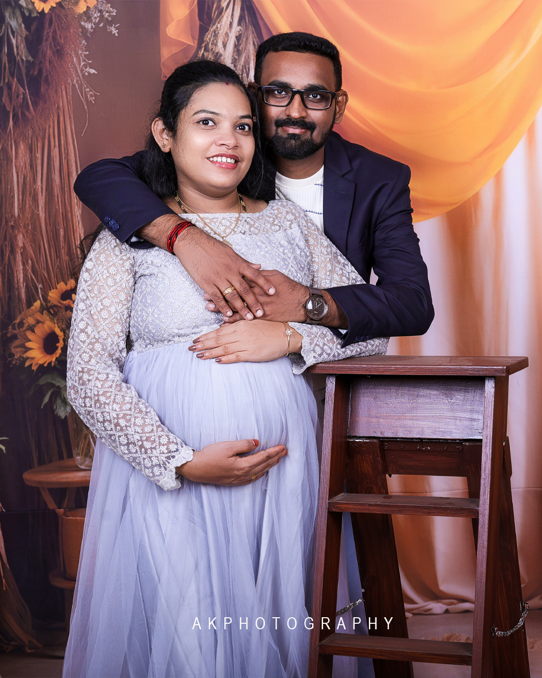 Maternity Photoshoot of Viswesh & Jeshma at Vedapatty - AK Baby Clicks - family celebration moment (6) by AK Photography Coimbatore