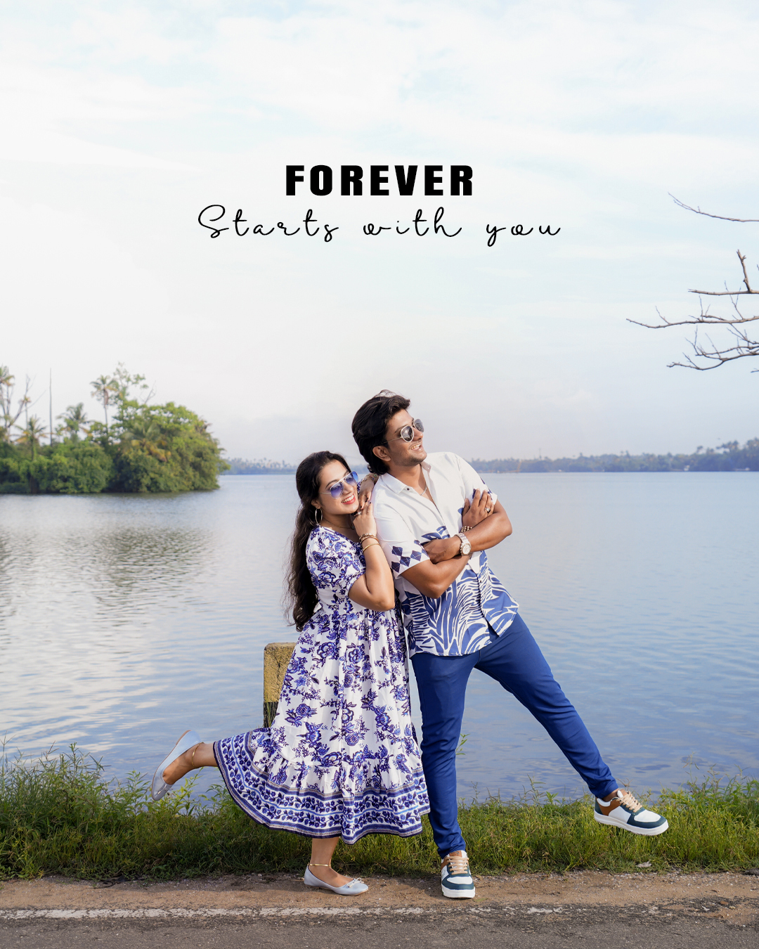 Pre Wedding Photoshoot Kerala - Sarath & Sowburnika - artistic portraiture (7) by AK Photography Coimbatore