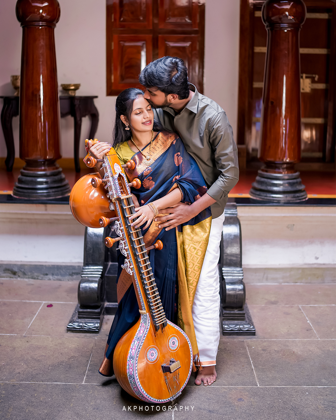 Pre Wedding Photoshoot Kerala - Mohanapriya & Dhanraj - - couple portrait (12) by AK Photography Coimbatore