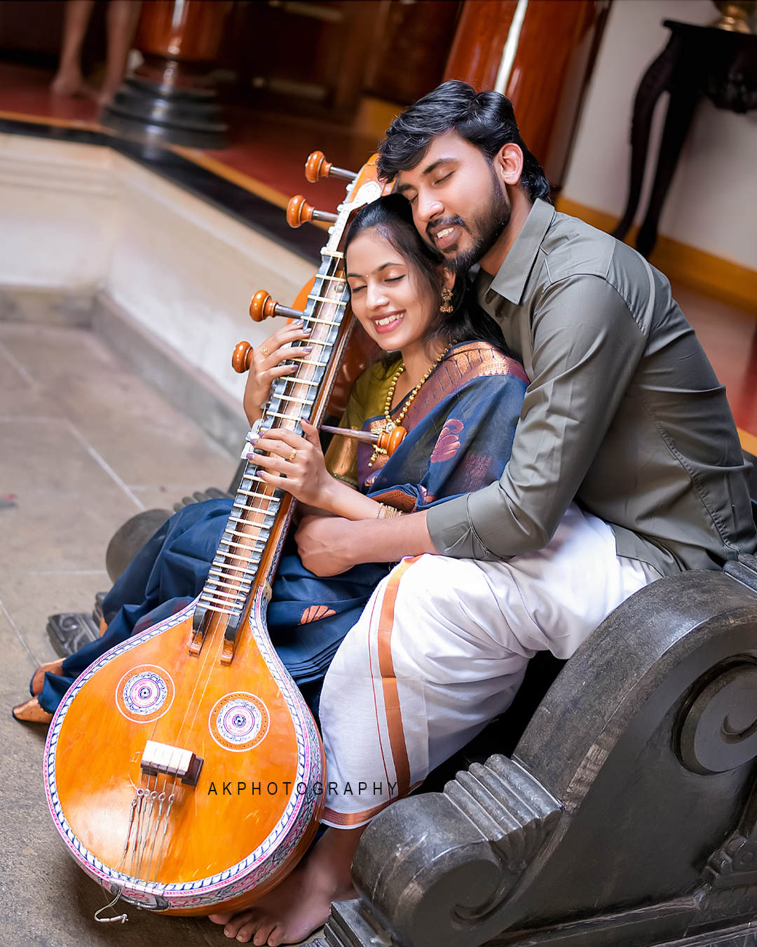 Pre Wedding Photoshoot Kerala - Mohanapriya & Dhanraj - - traditional ceremony detail (13) by AK Photography Coimbatore