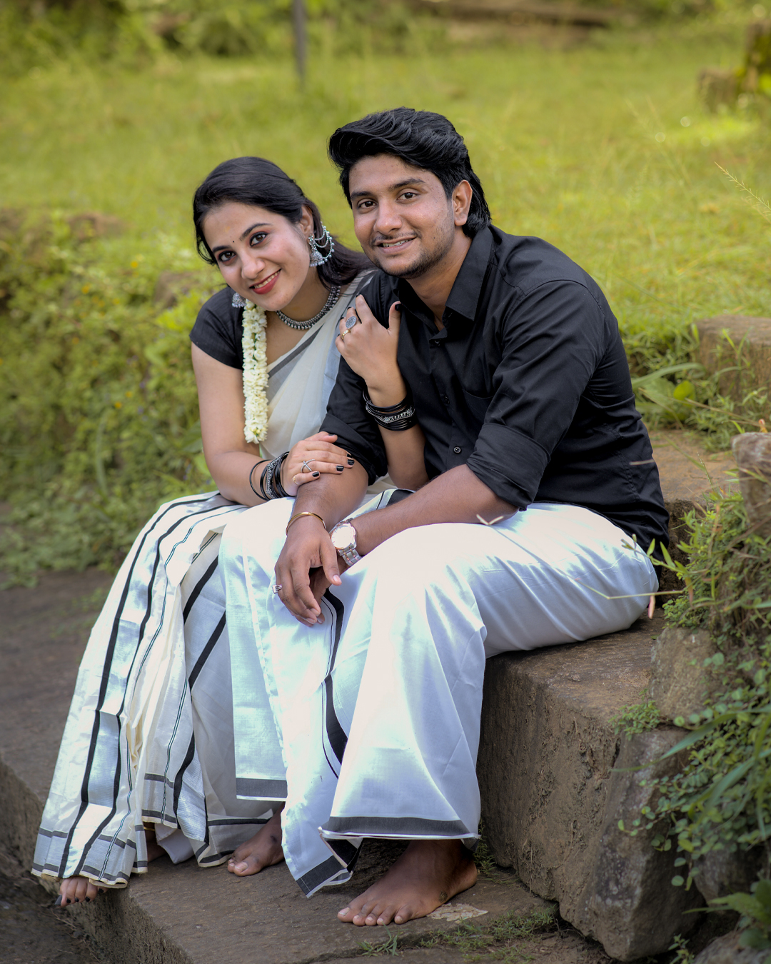 Pre Wedding Photoshoot Kerala - Sarath & Sowburnika’s Love Story - sacred ritual photo (4) by AK Photography Coimbatore