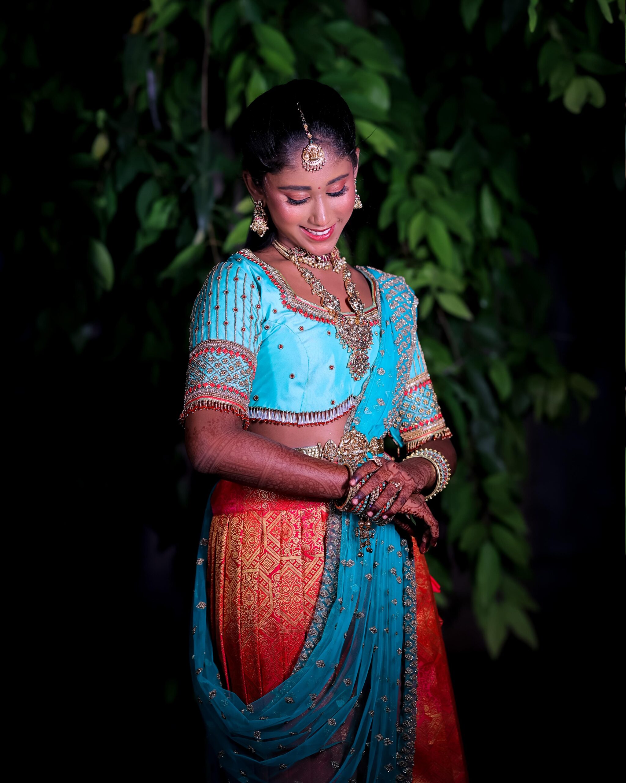 Puberty Ceremony Photoshoot  - Best Traditional Portraits - artistic portraiture (7) by AK Photography Coimbatore