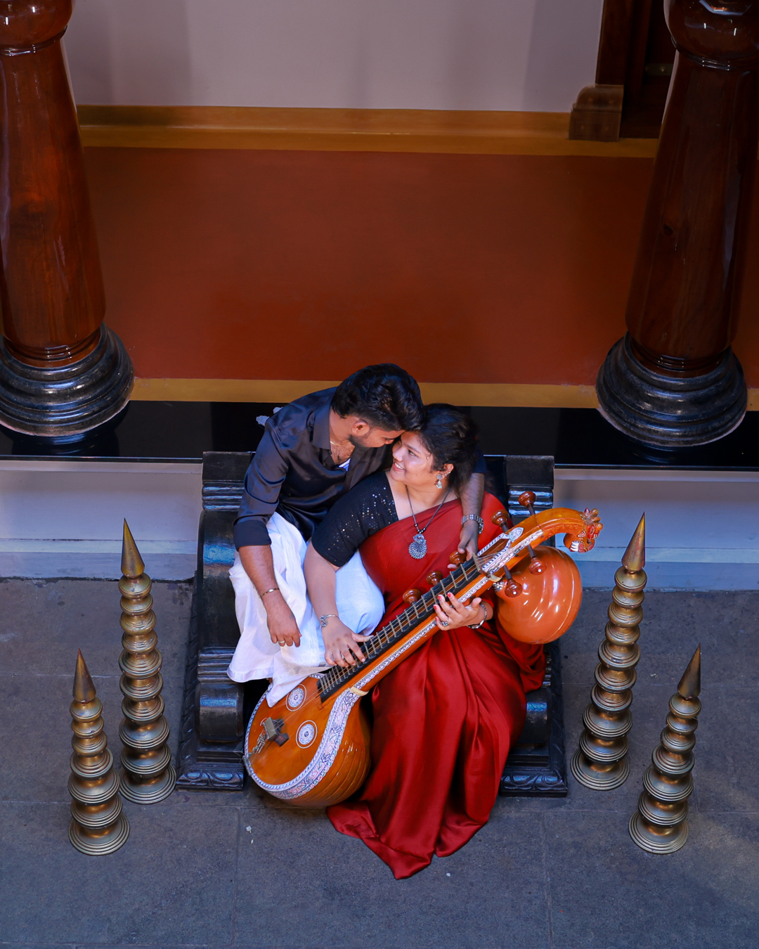 Pre Wedding Photoshoot of Sushma & Anil - - traditional ceremony detail (3) by AK Photography Coimbatore