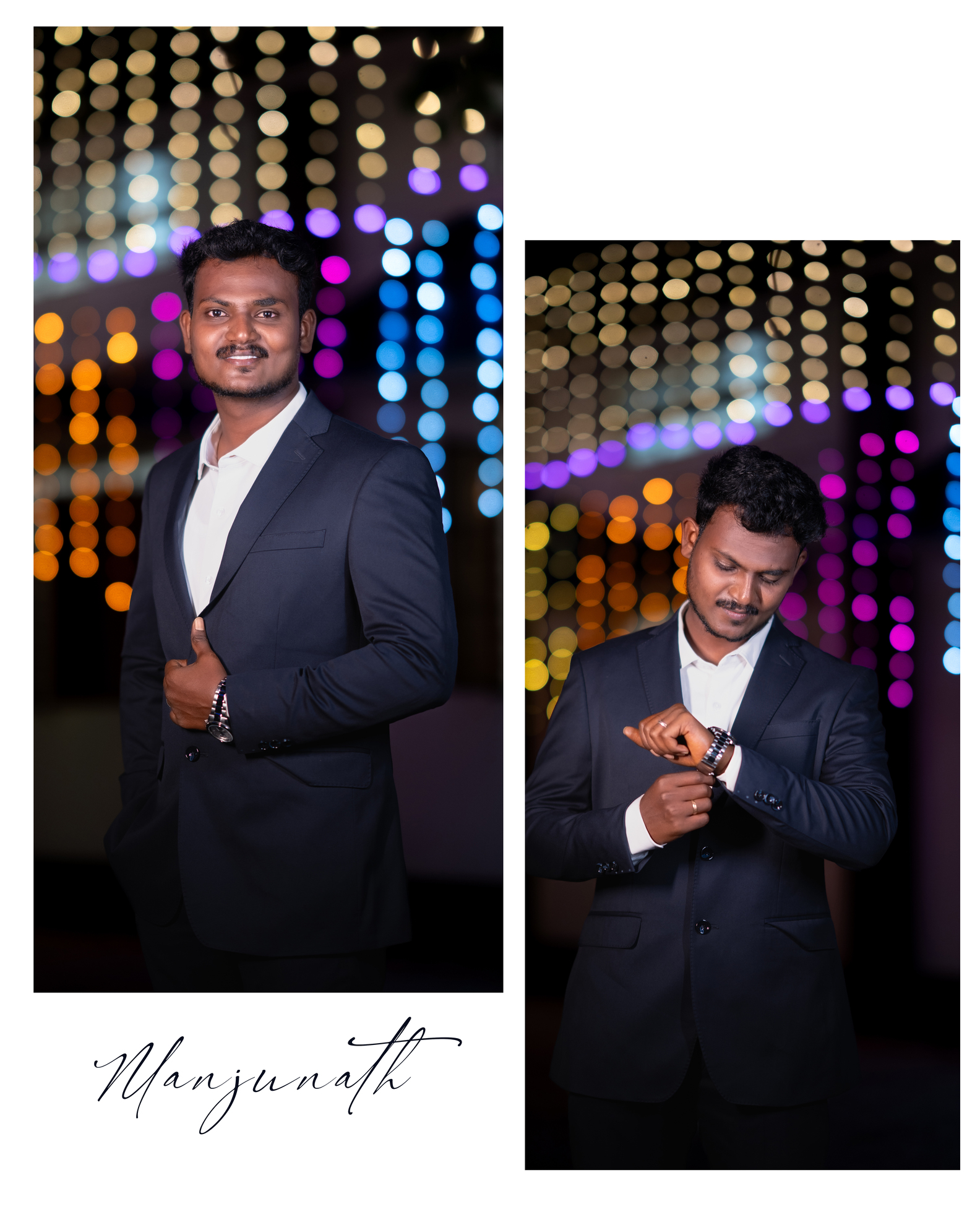 Wedding reception photoshoot of Sathya & Manjunath - - candid smile (8) by AK Photography Coimbatore