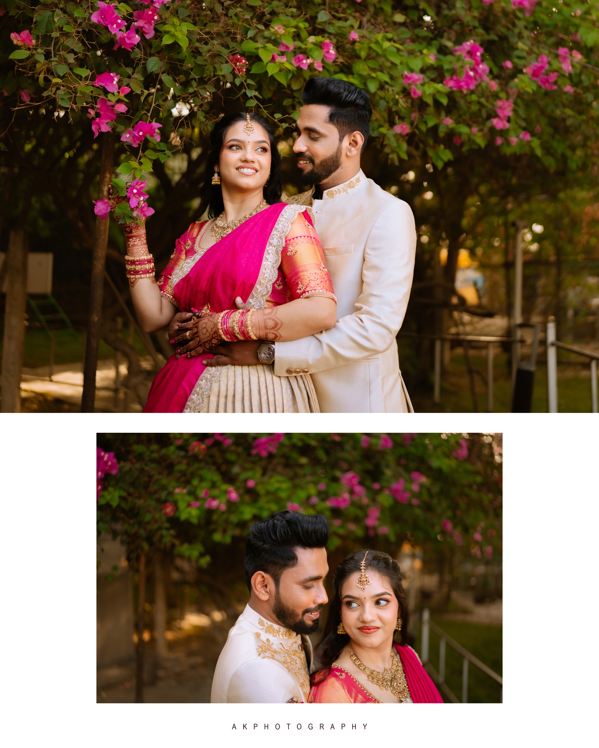 Deepak & Sneha's Romantic Engagement Shoot at Jenneys Residency - sacred ritual photo (4) by AK Photography Coimbatore