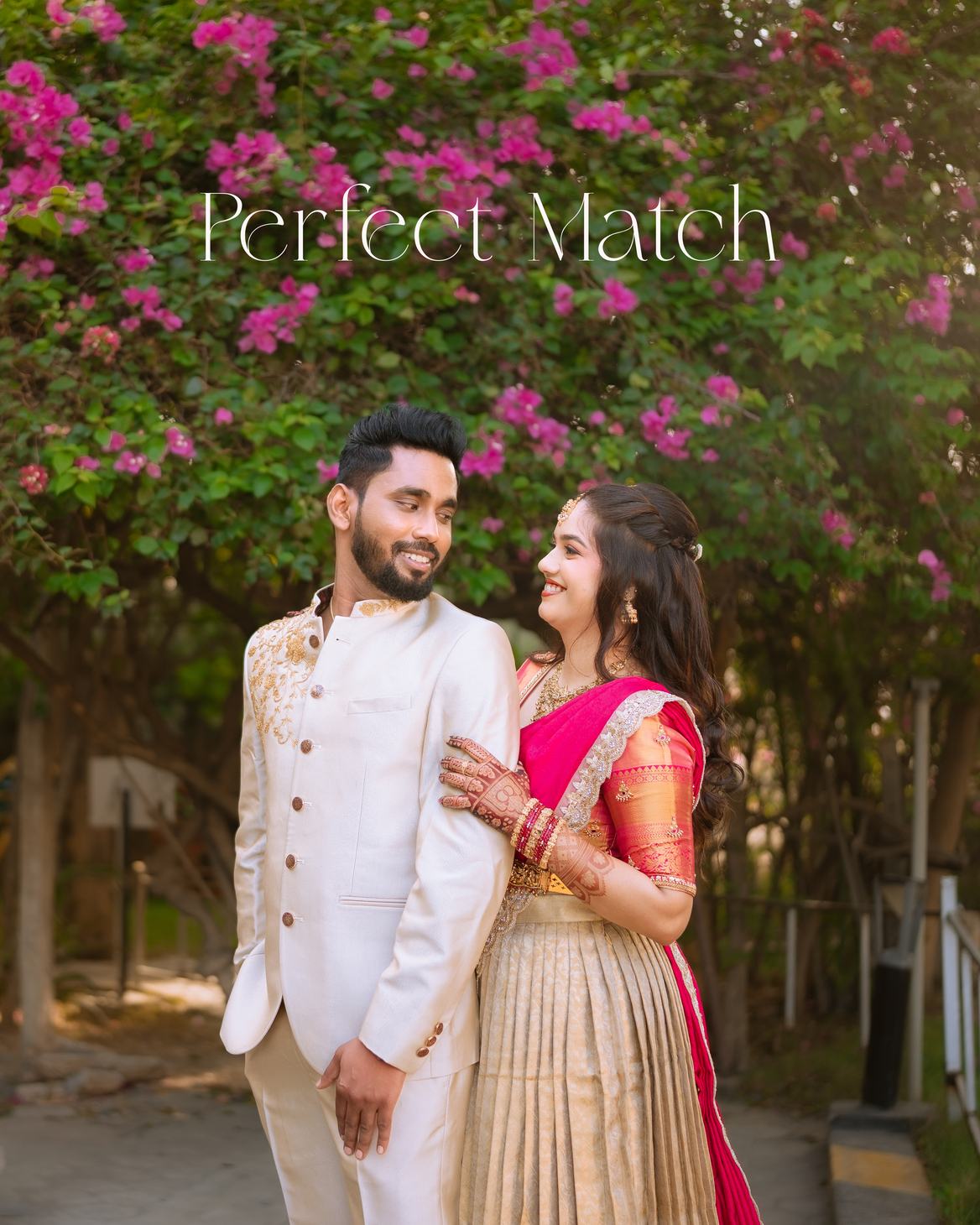 Deepak & Sneha's Romantic Engagement Shoot at Jenneys Residency - golden hour portrait (5) by AK Photography Coimbatore