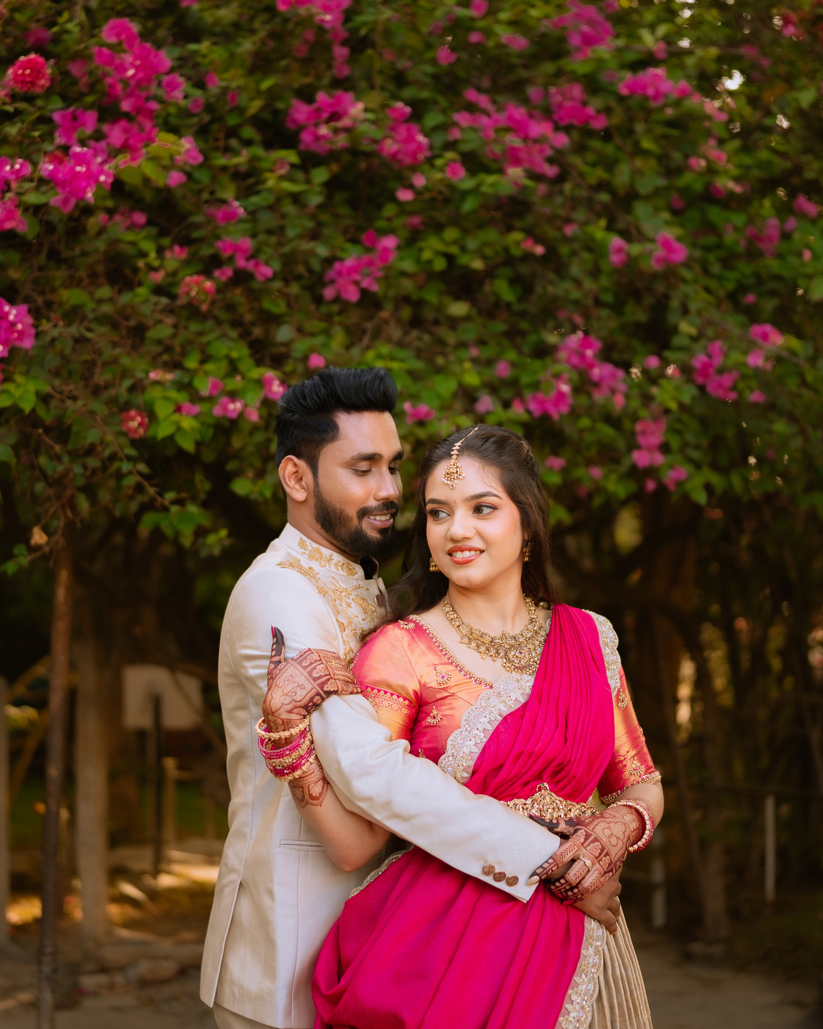 Deepak & Sneha's Romantic Engagement Shoot at Jenneys Residency - artistic portraiture (7) by AK Photography Coimbatore