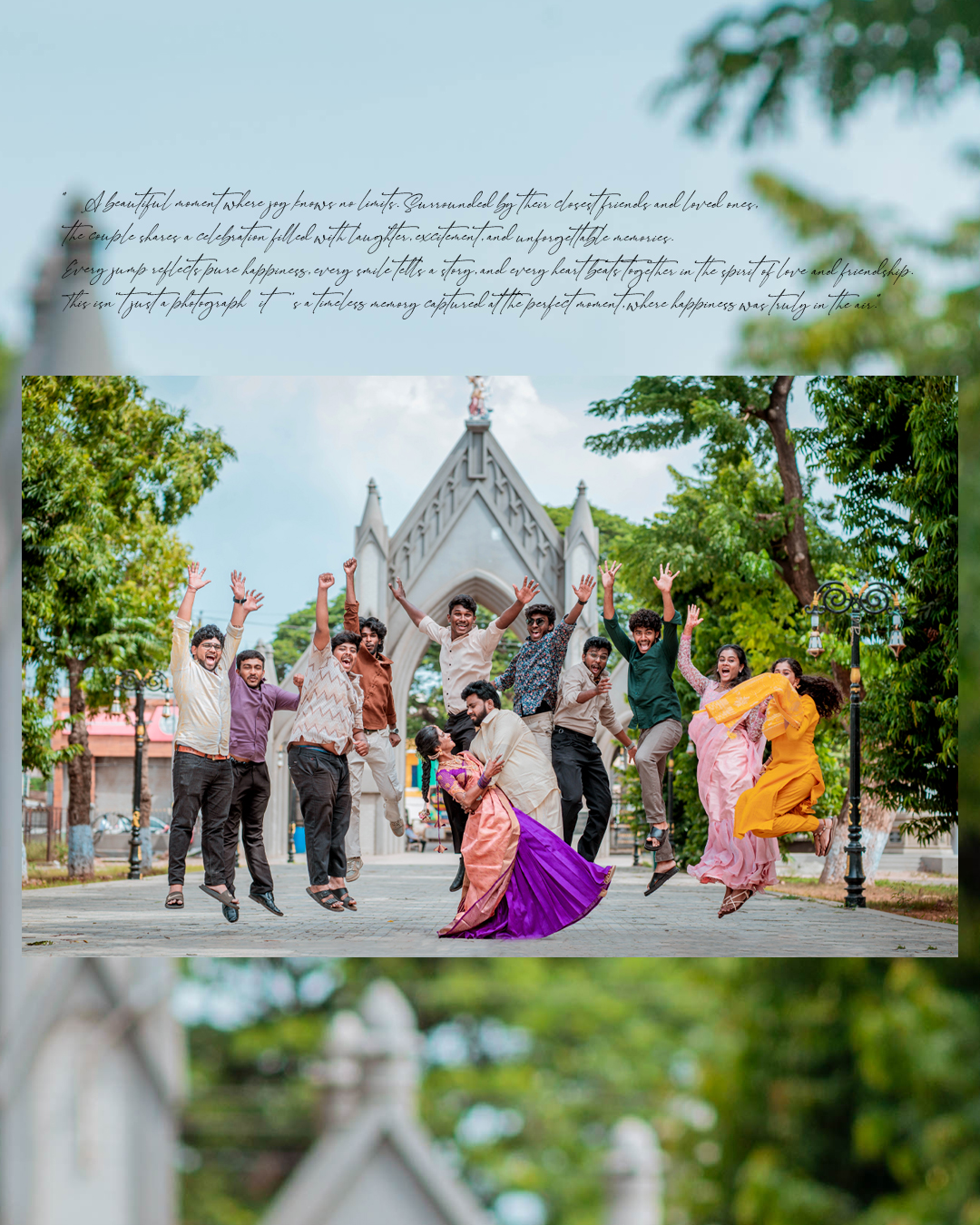 Engagement Photoshoot of David & Monica at St. Michael's Church, Coimbatore - couple portrait (2) by AK Photography Coimbatore