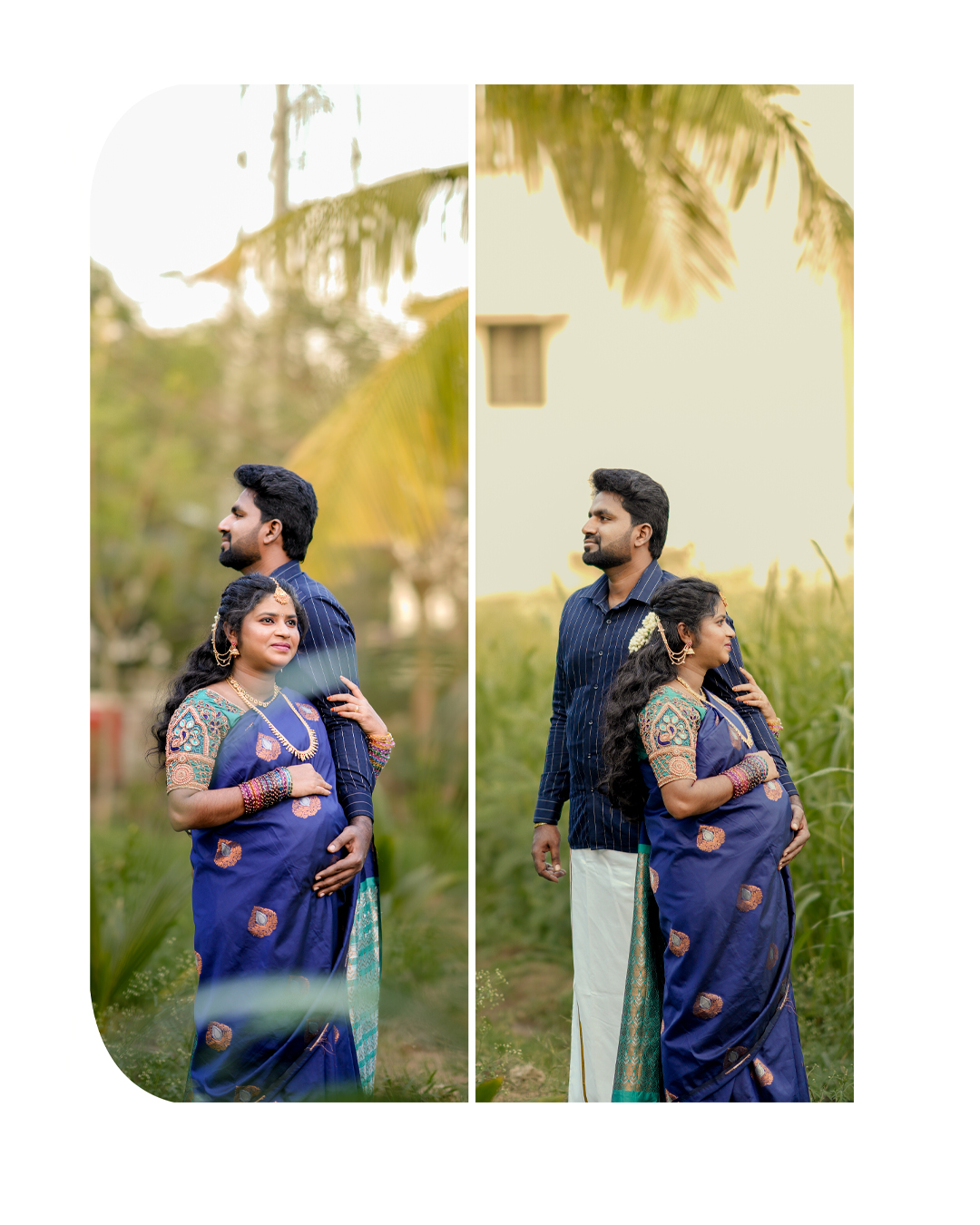 Maternity Photoshoot Karur: Priya & Tamil - sacred ritual photo (4) by AK Photography Coimbatore