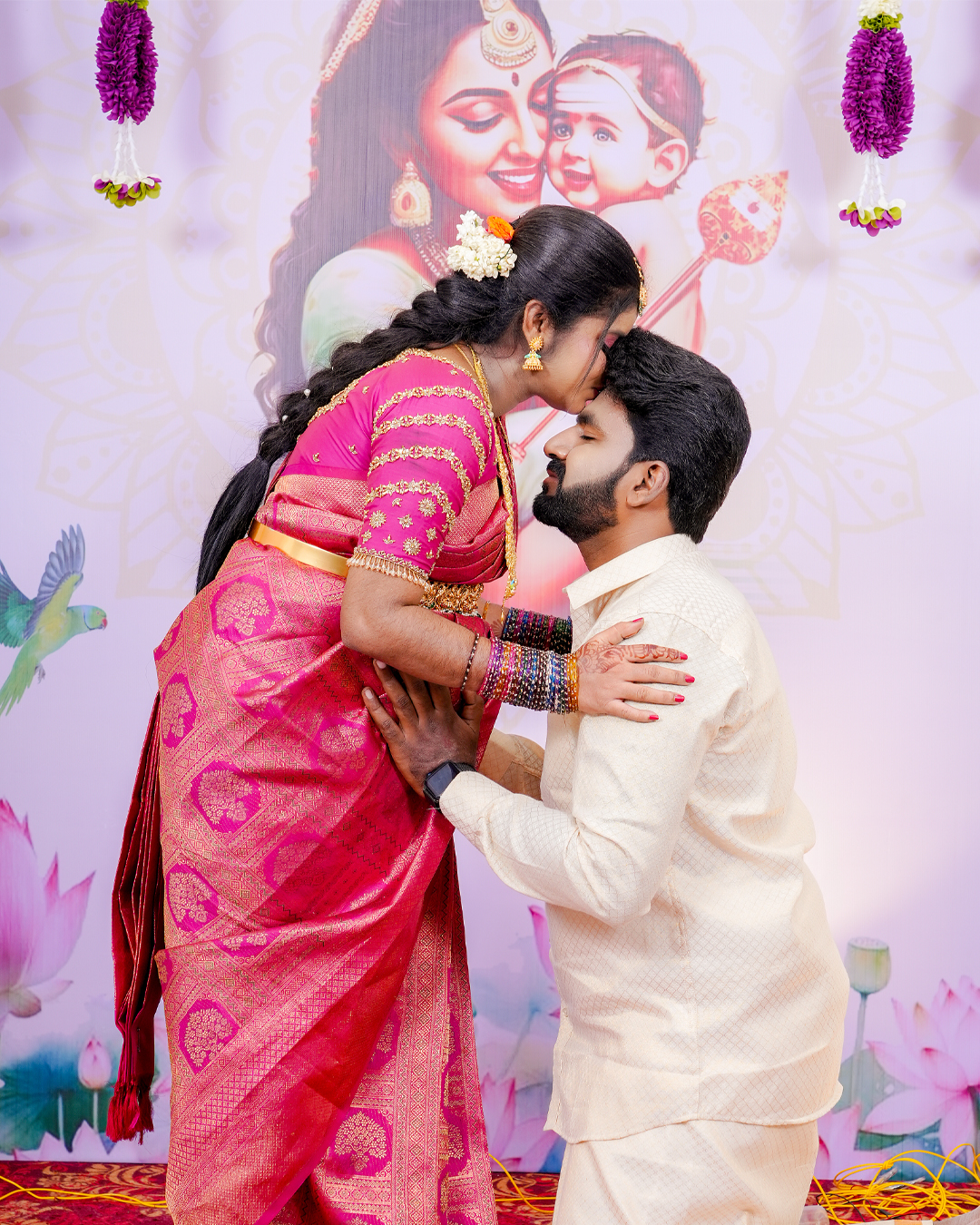 Baby Shower Photoshoot at Karur | Priya & Tamil’s Special Day by AK Photography