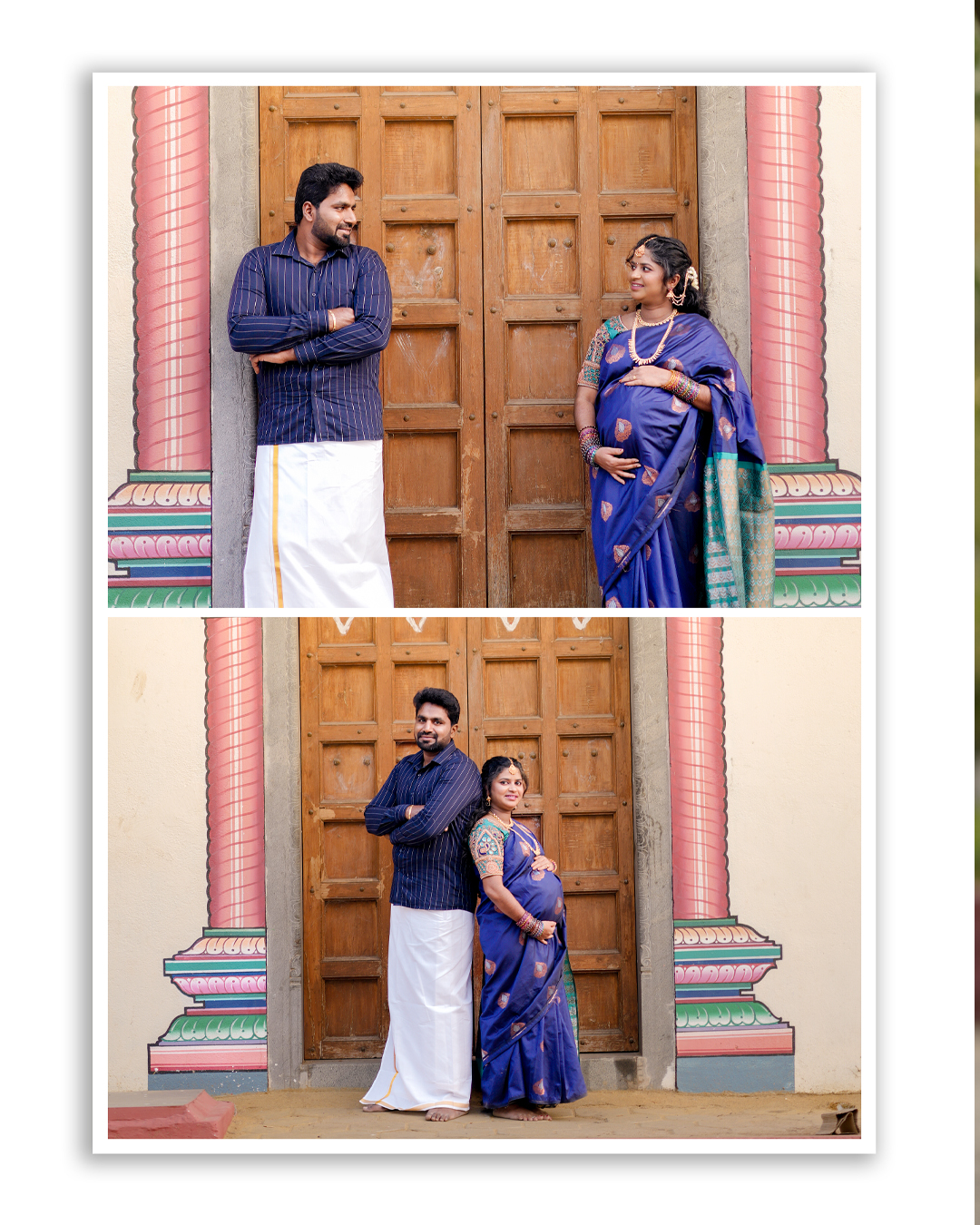 Maternity Photoshoot Karur: Priya & Tamil - heirloom photography memory (10) by AK Photography Coimbatore