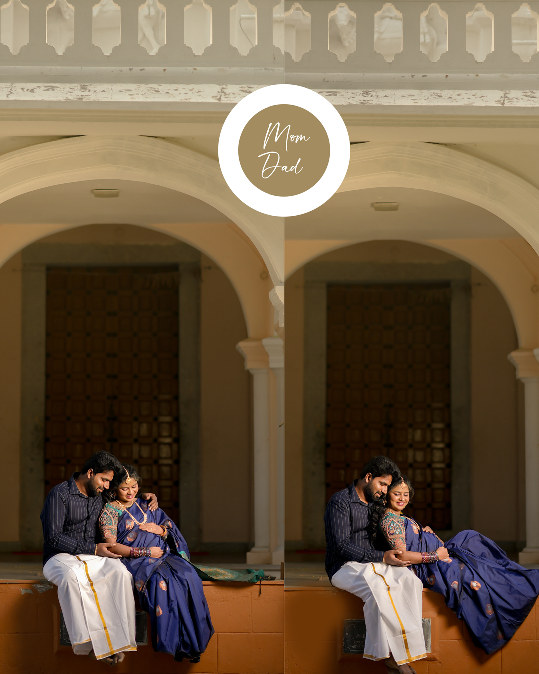 Maternity Photoshoot Karur: Priya & Tamil - couple portrait (12) by AK Photography Coimbatore