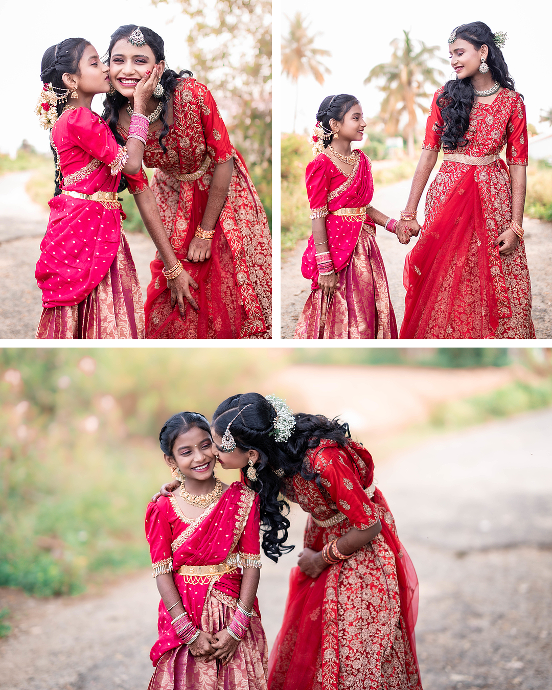 Puberty Ceremony Photography in Salem - Chetana’s Function - golden hour portrait (5) by AK Photography Coimbatore