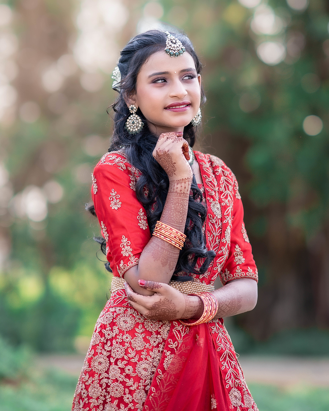 Puberty Ceremony Photography in Salem - Chetana’s Function - couple portrait (12) by AK Photography Coimbatore